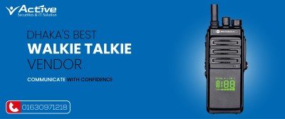 Communicate with Confidence: Dhaka's Best Walkie Talkie Vendor Revealed