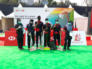 HSBC-Mayor's Cup School Badminton 2023 Trophy Event